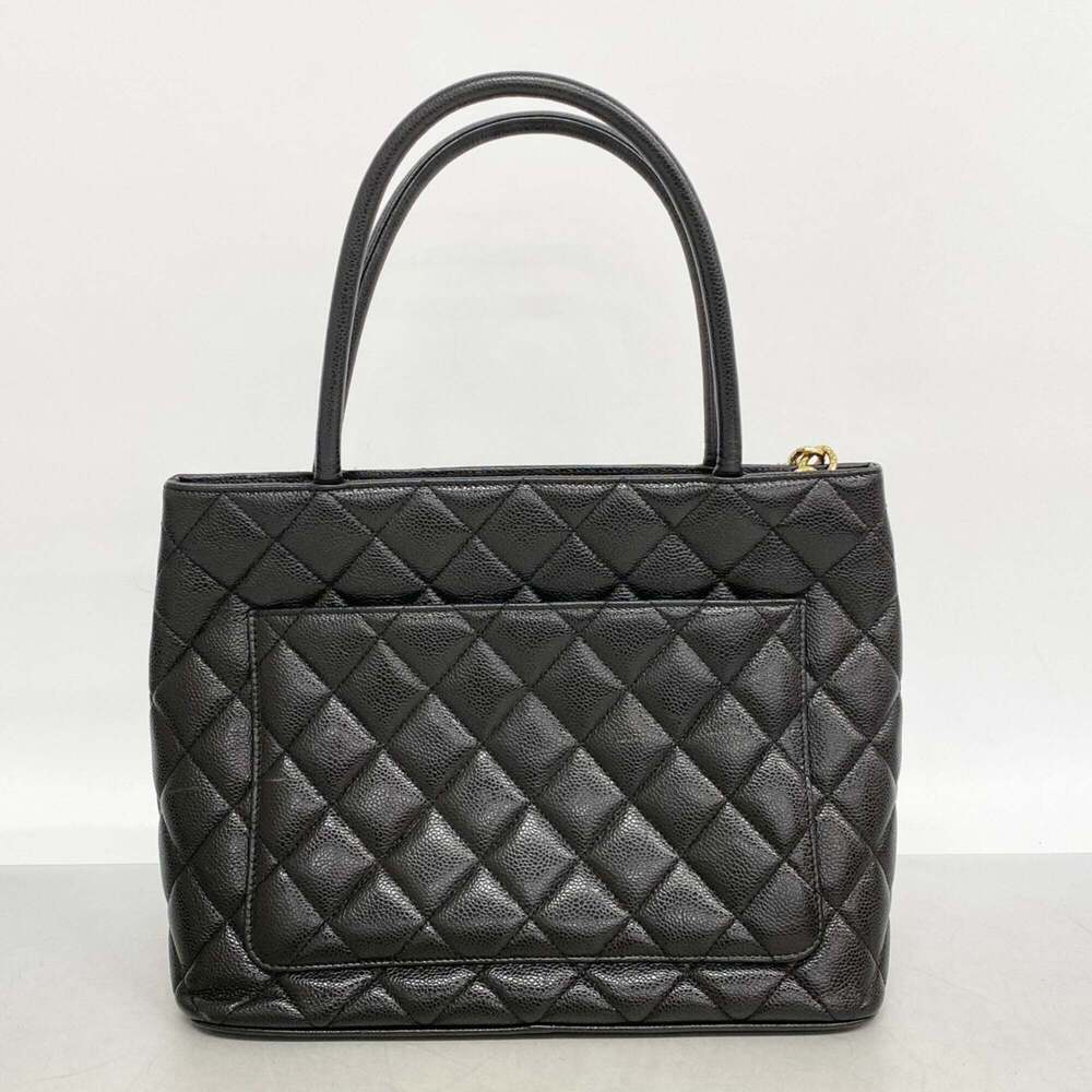 Chanel Tote Bag, Reissue Tote, Caviar Leather, Black, Women's - Picture 9 of 9